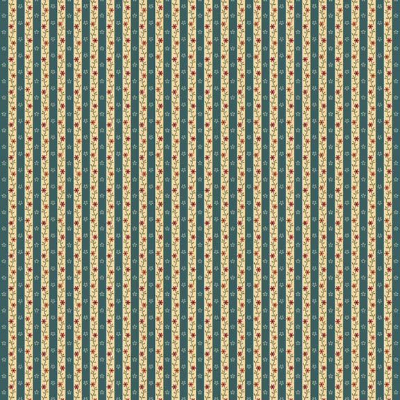Calico Stripe-Blue