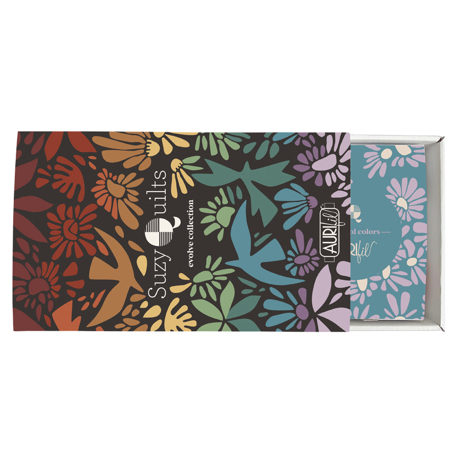 Aurifil 20pc Thread Set - Evolve by Suzy Quilts