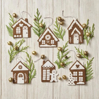 Large Gingerbread House Ornaments/Garland Pattern