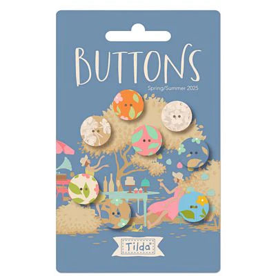 Sunday Brunch Summer Buttons by Tilda Fabrics