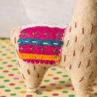 Llamas Felt Craft Kit: English