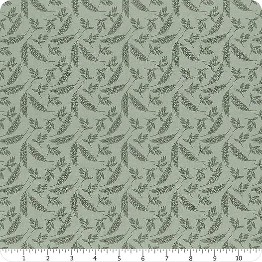 A Walk on the Prairie-Sage Gray Wheat-Riley Blake