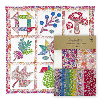 Liberty Tana Lawn® Fabric Autumnal Mini Sampler Quilt Kit