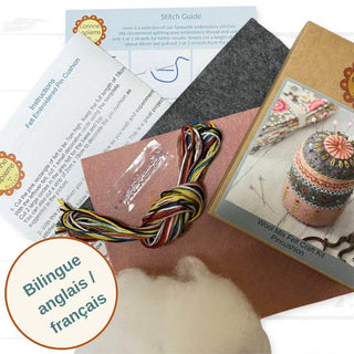 Pincushion Felt Craft Mini Kit: English