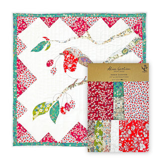 Liberty Tana Lawn® Fabric Robin Cushion Kit | Christmas