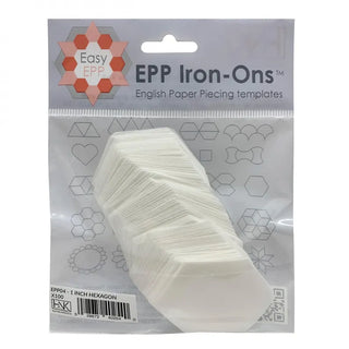 1" EPP Iron On Hexagons - 100 Pack