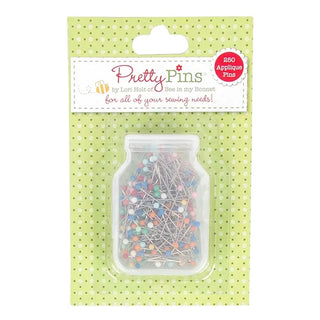 Pretty Pins Quilting Pins Bee in my Bonnet by Lori Holt
