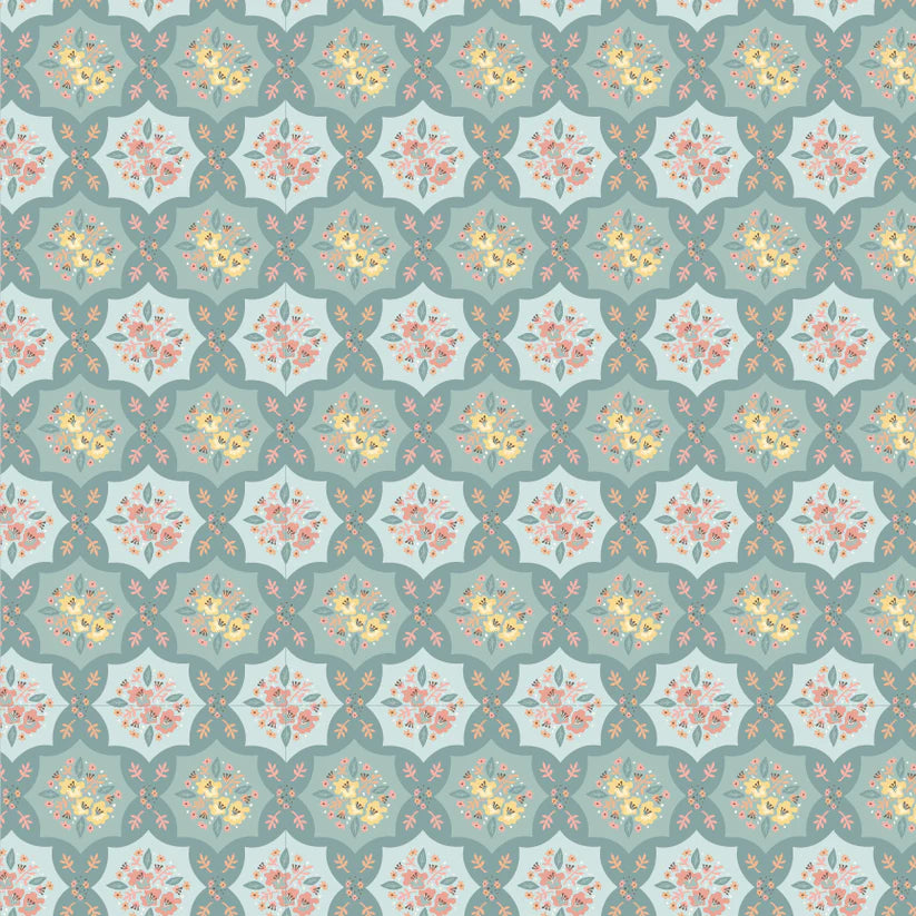 Quilty Patches - Teal