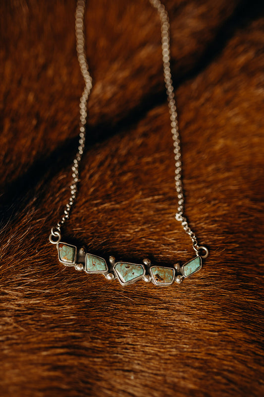 Durango Turquoise Nugget Necklace