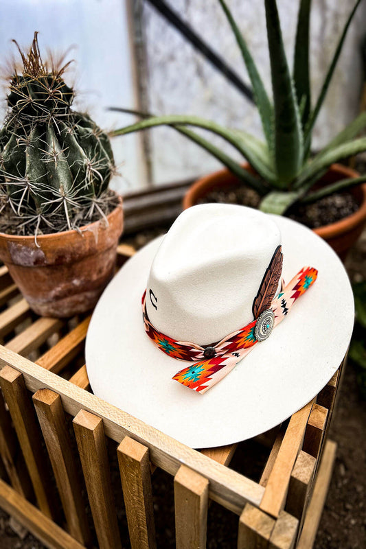 Navajo Ivory Cowgirl Hat