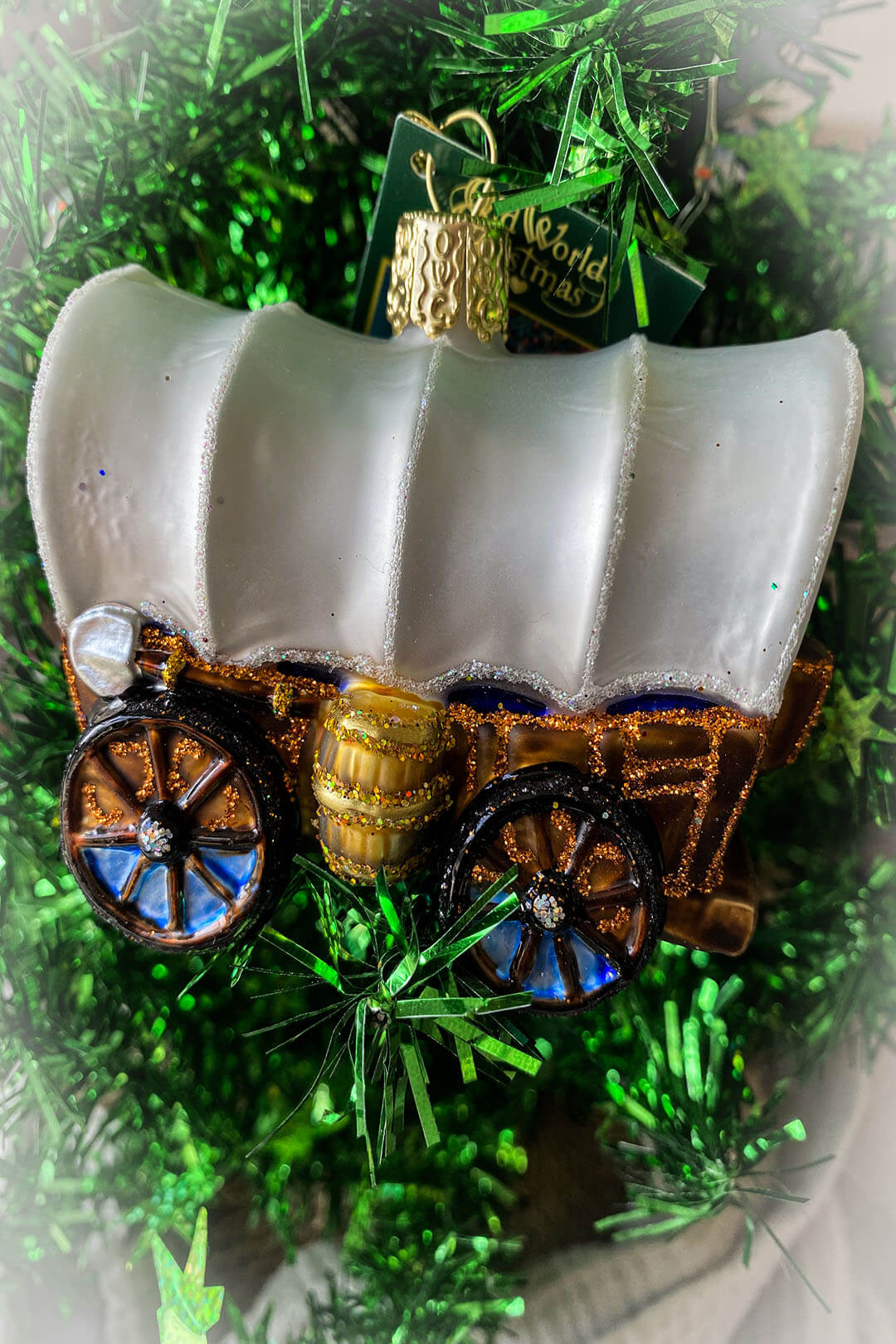Covered Wagon Ornament