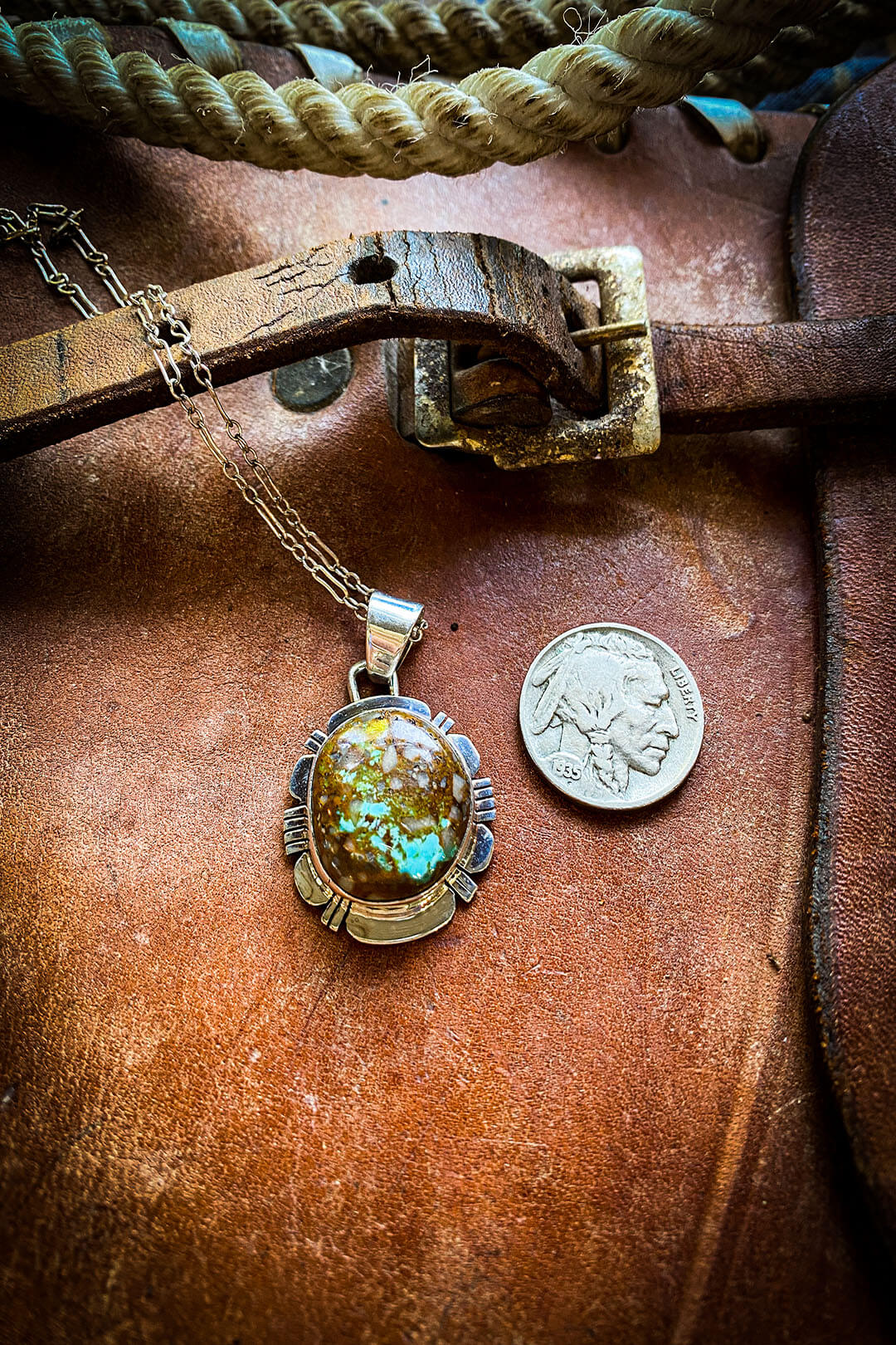 Boulder Turquoise Necklace – Home Folk