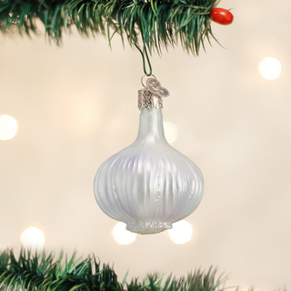 Garlic Blown Glass Ornament