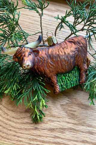 Highland Cow Ornament