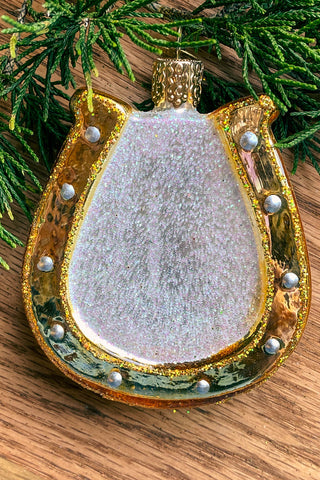 Lucky Horseshoe Christmas Ornament