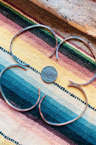 Navajo Sterling + Stamped Stacking Cuff Bracelets