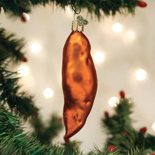 Sweet Potato Blown Glass Ornament